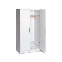 Wholesale cheap white  wardrobe cabinet bedroom furniture Wood Wardrobe Cabinet